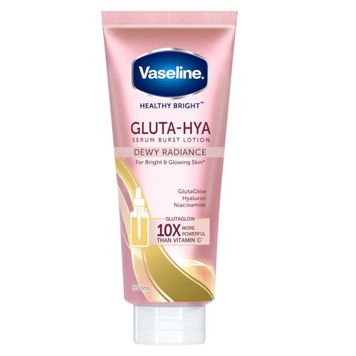 Vaseline Gluta Hya Serum Burst Lotion Dewy Radiance 330ml