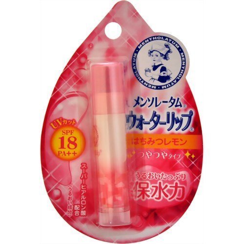 Rohto Mentholatum - Water Lip Gloss Balm SPF 18 PA++ Honey Lemon 4.5g