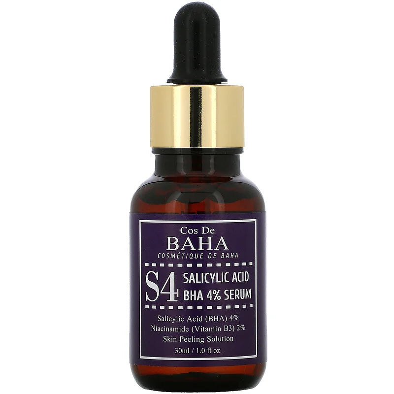 Cos De BAHA - S4 Salicylic Acid BHA 4% Serum 30ML