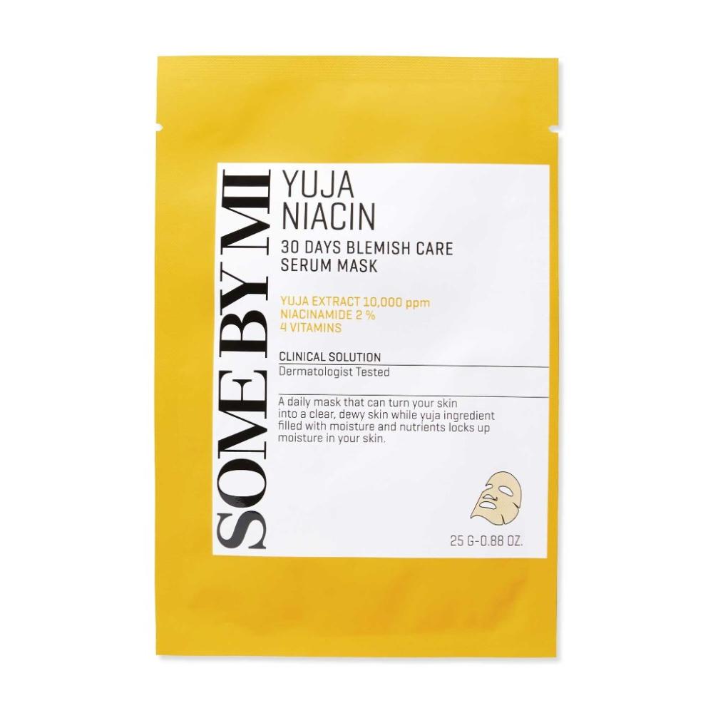 Some By Mi Yuja Niacin Blemish Care Sheet Mask 25g