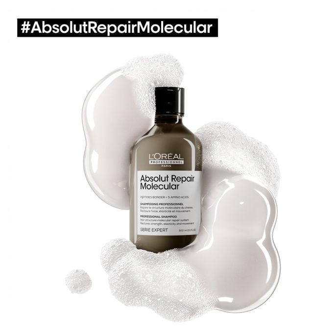 [SALON EXCLUSIVE] ABSOLUTE REPAIR MOLECULAR PROFESSIONAL SHAMPOO 300ML