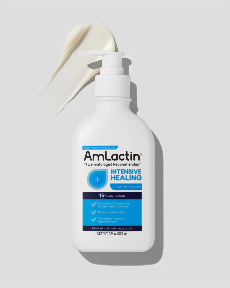 Amlactin Intensive Healing Lotion with 15% Lactic Acid 225g