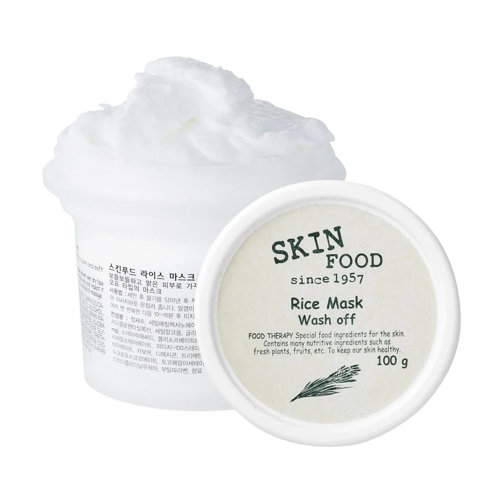 SKINFOOD - RICE MASK WASH OFF 100G