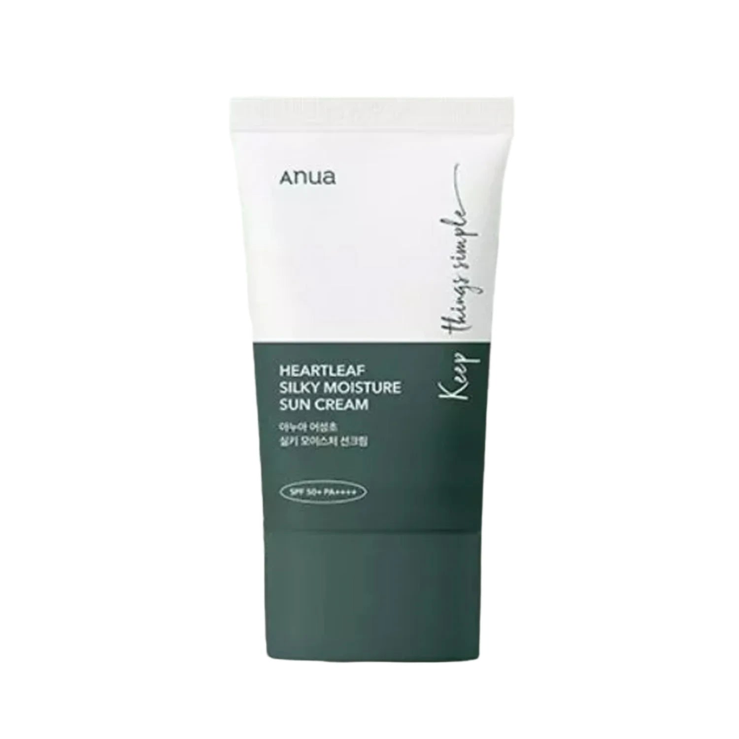 Anua Heartleaf Silky Moisture Sun Cream 50ml