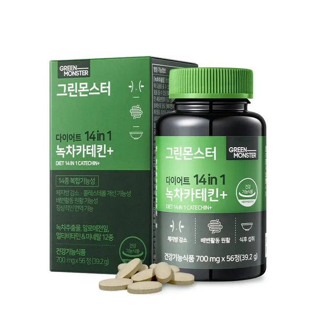 GREEN MONSTER - Diet 14 in 1 Green Tea Catechin+