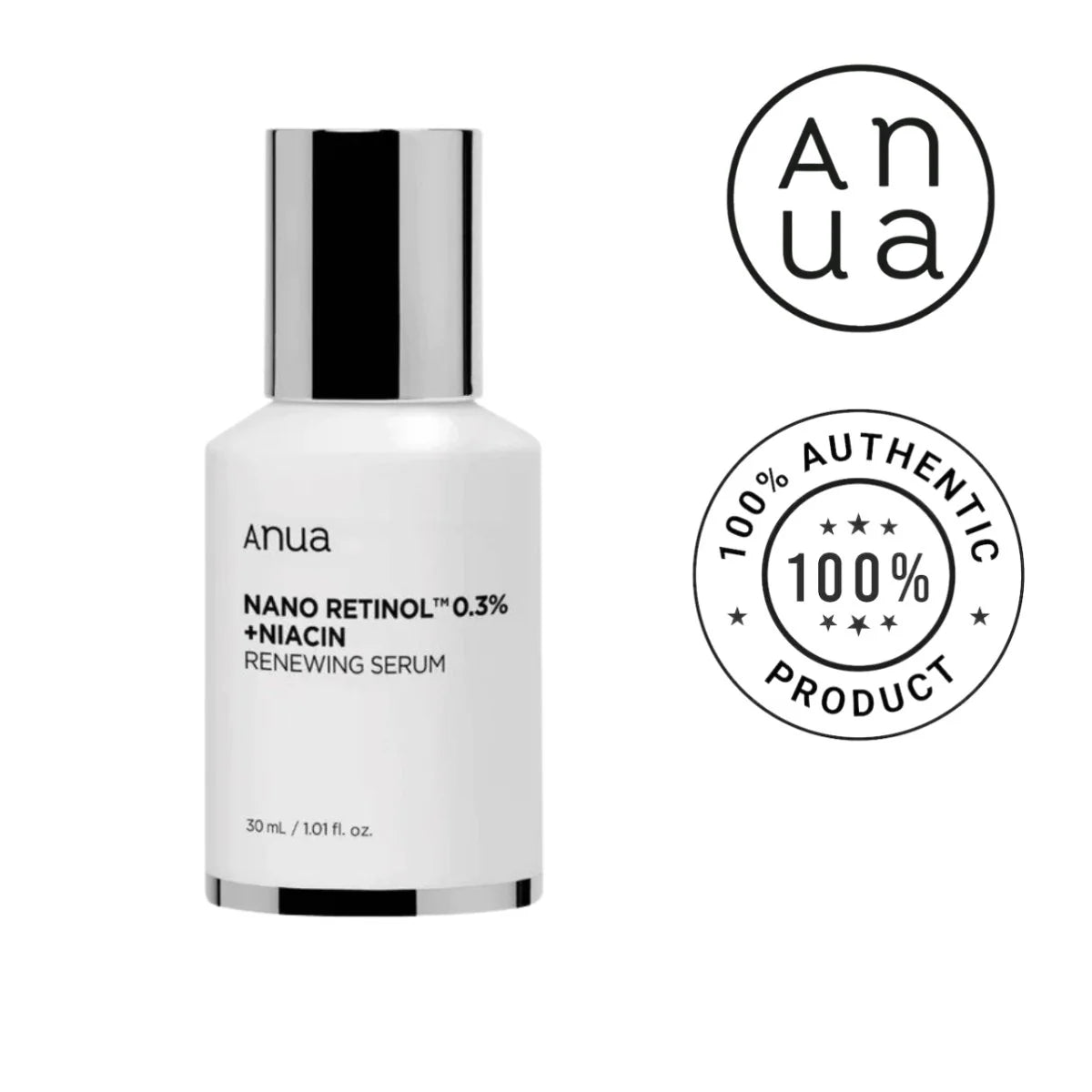 Anua - Retinol 0.3% + Niacin Renewing Serum 30ml