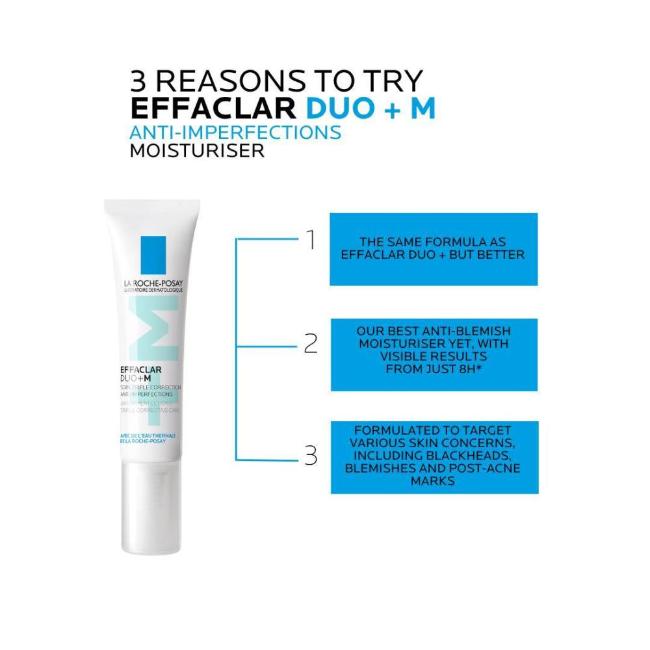 EFFACLAR DUO+M ANTI IMPERFECTIONS MOISTURISER 40ml