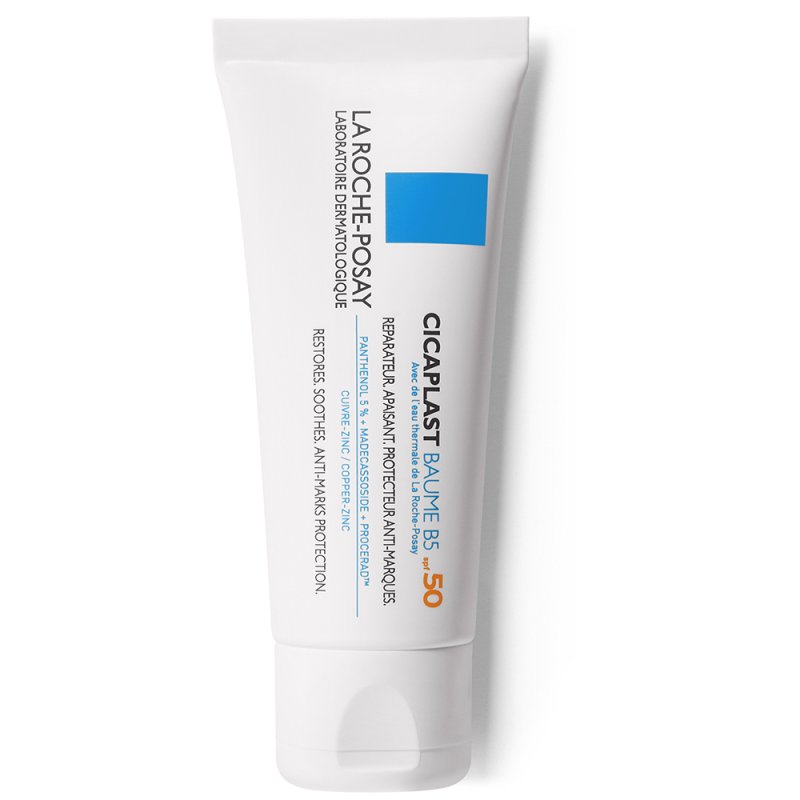 LA ROCHE POSAY CICAPLAST BAUME B5 + SPF50 RESTORES & SOOTHES. ANTI-MARKS PROTECTION 40ml