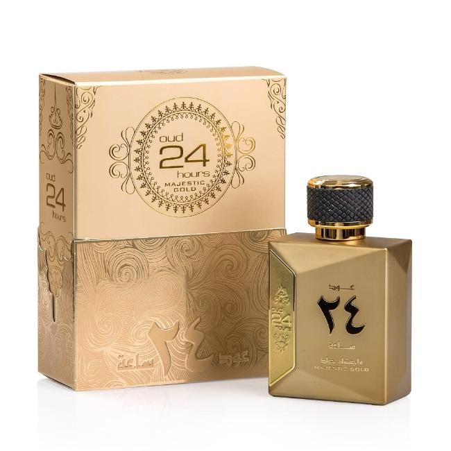 Oud 24 Hours Majestic Gold EDP - 100mL (3.4oz) By Ard Al Zafran