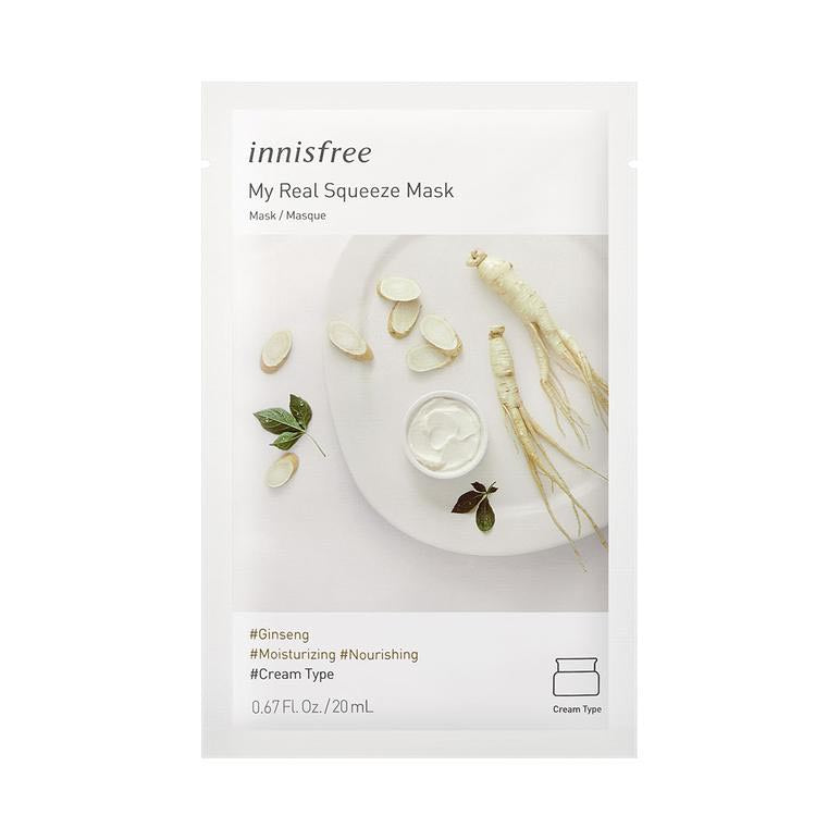 Innisfree - My Real Squeeze Mask (12 Types)