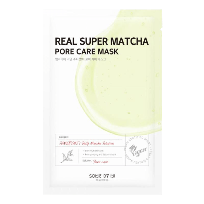 real super matcha pore care mask