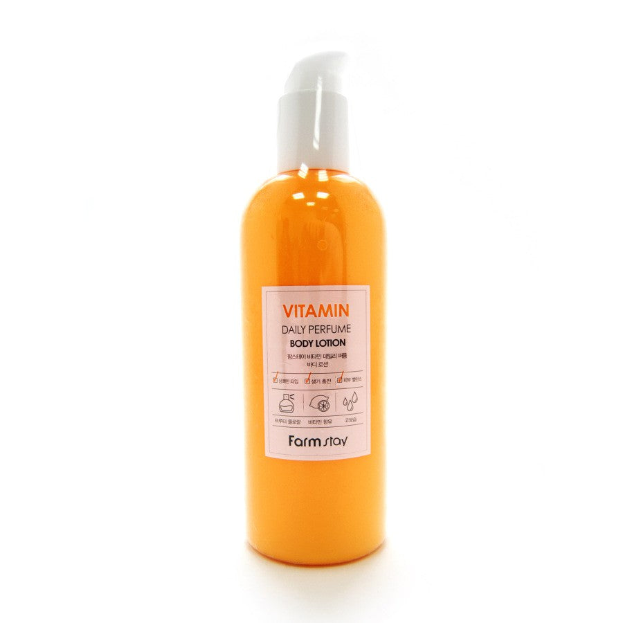 FARMSTAY PERFUME BODY LOTION (VITAMIN) 330ml.