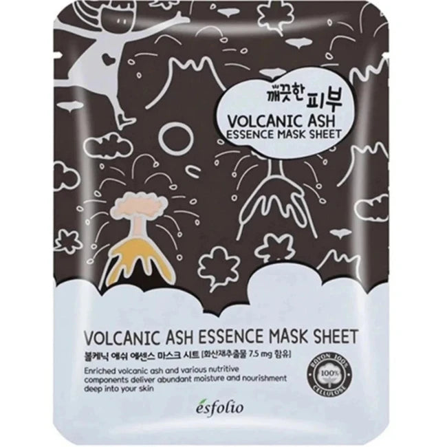 Volcanic ash essence mask sheet