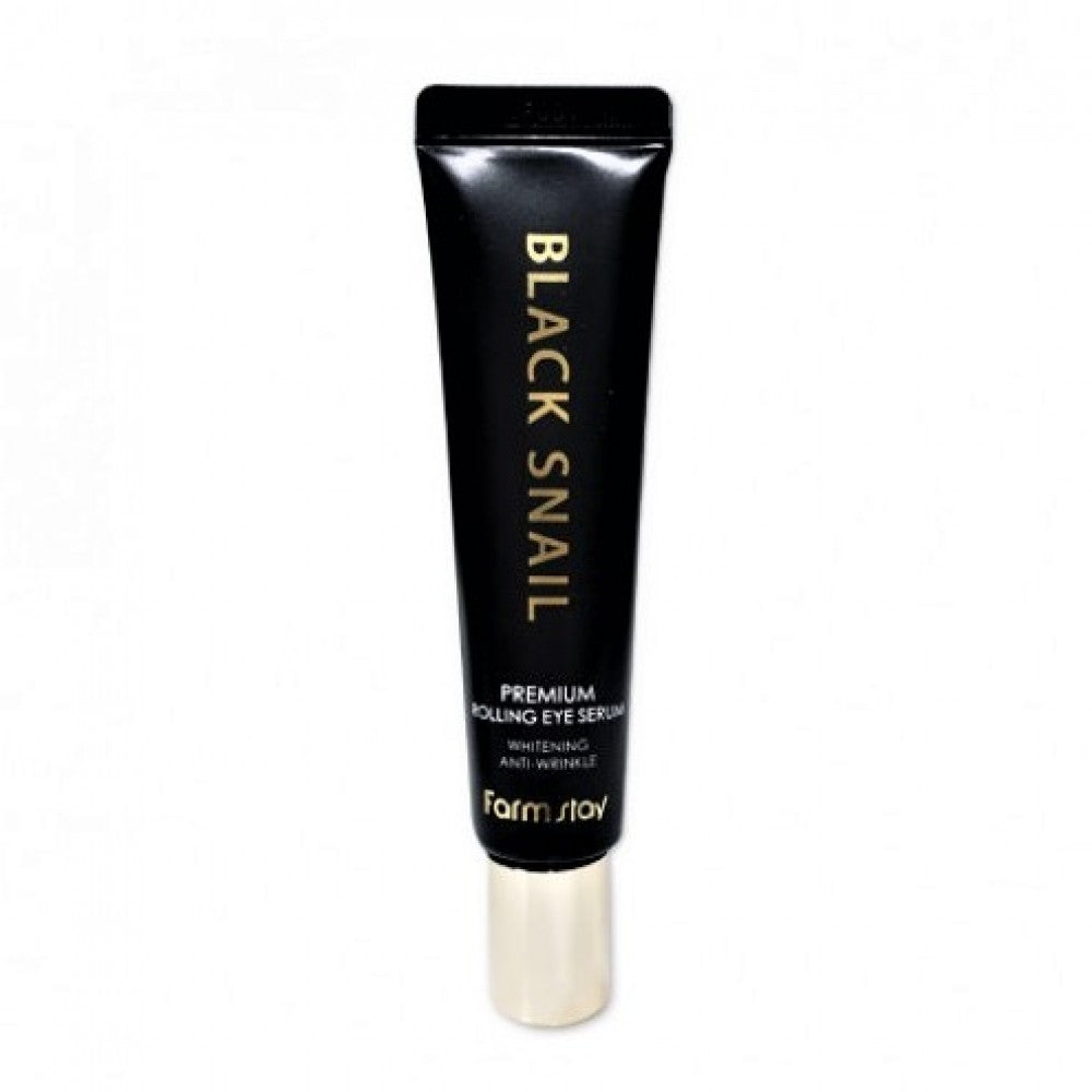 [Farmstay] Black Snail Premium Rolling Eye Serum 25ml