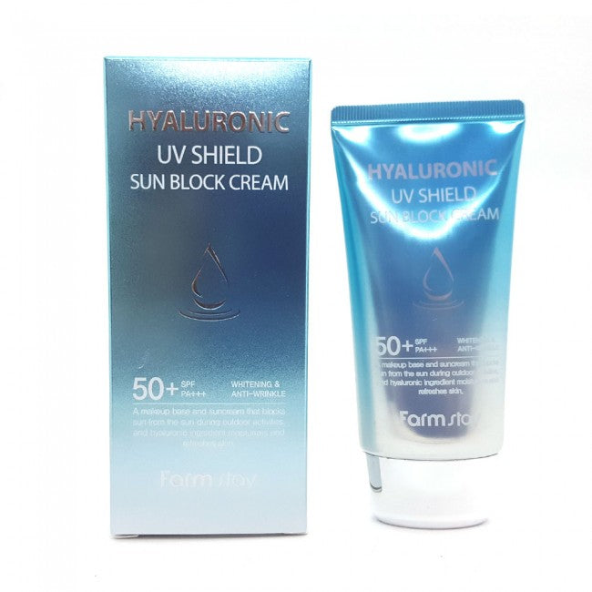 FARMSTAY HYALURONIC UV SHIELD SUN BLOCK CREAM 