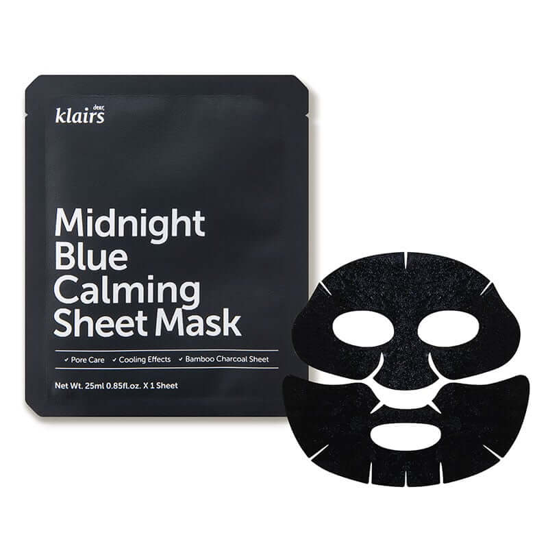 Klairs - MIDNIGHT BLUE CALMING SHEET MASK 25ML